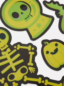 Autocolantes Janela Halloween Brilham Escuro