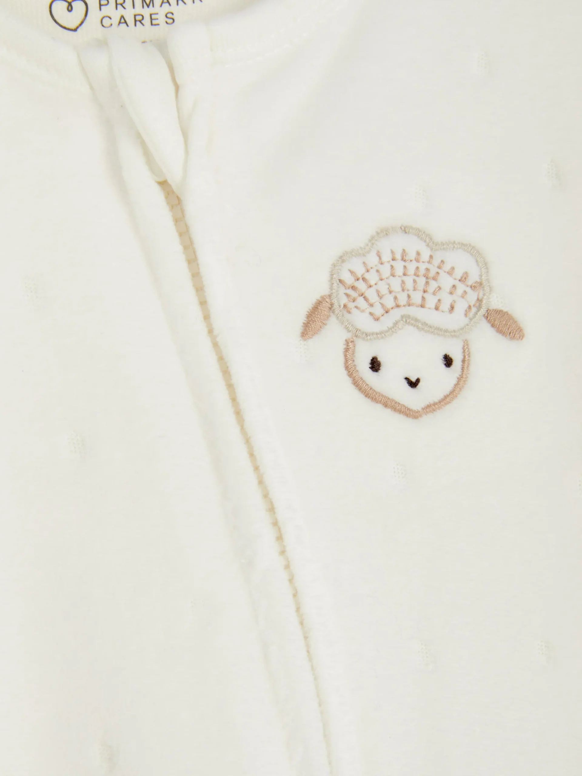 Babygrow Veludo Ovelhas