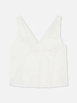 Blusa S/ Mangas Decote V