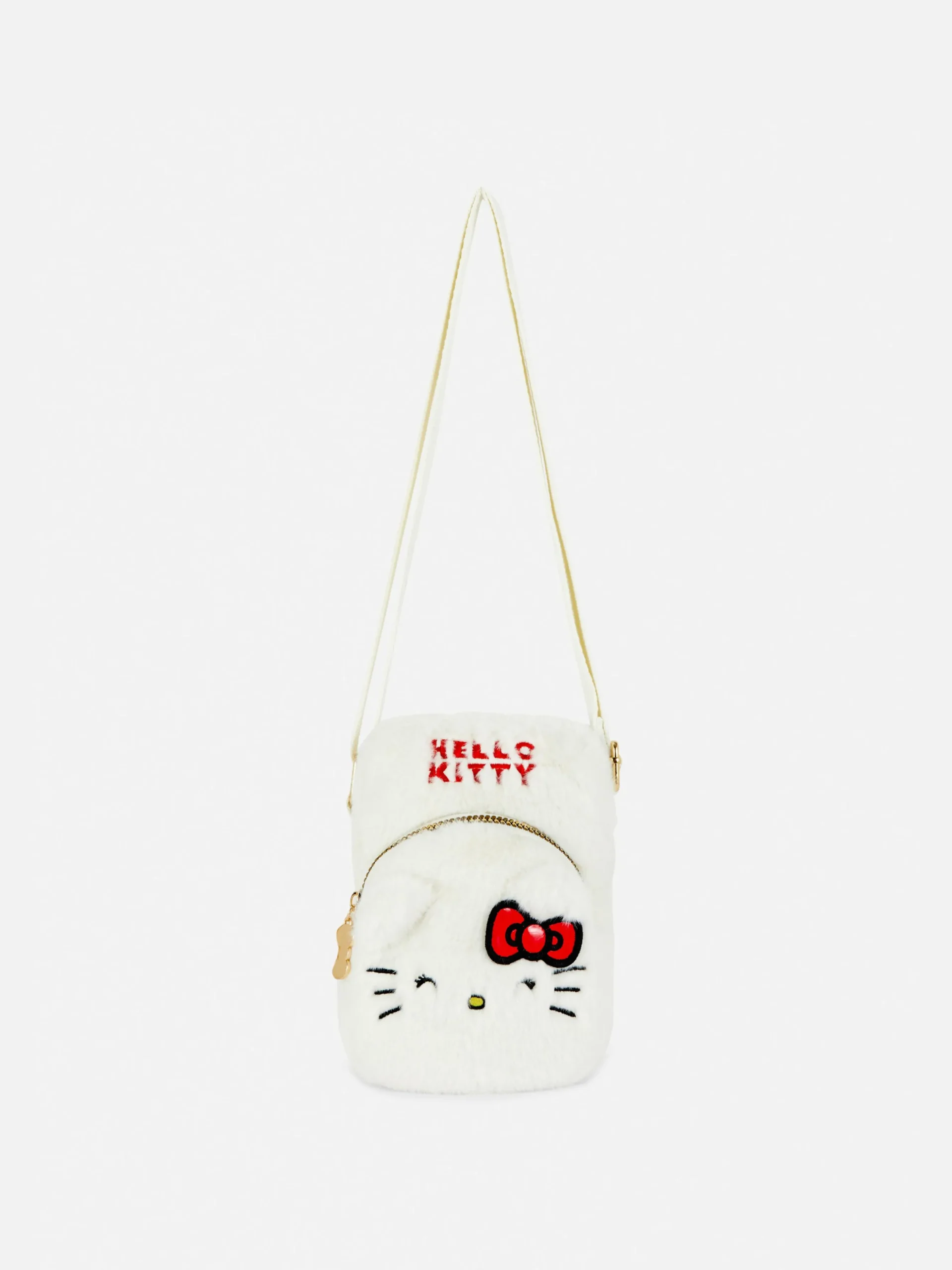 Bolsa Telemóvel Pelúcia Hello Kitty