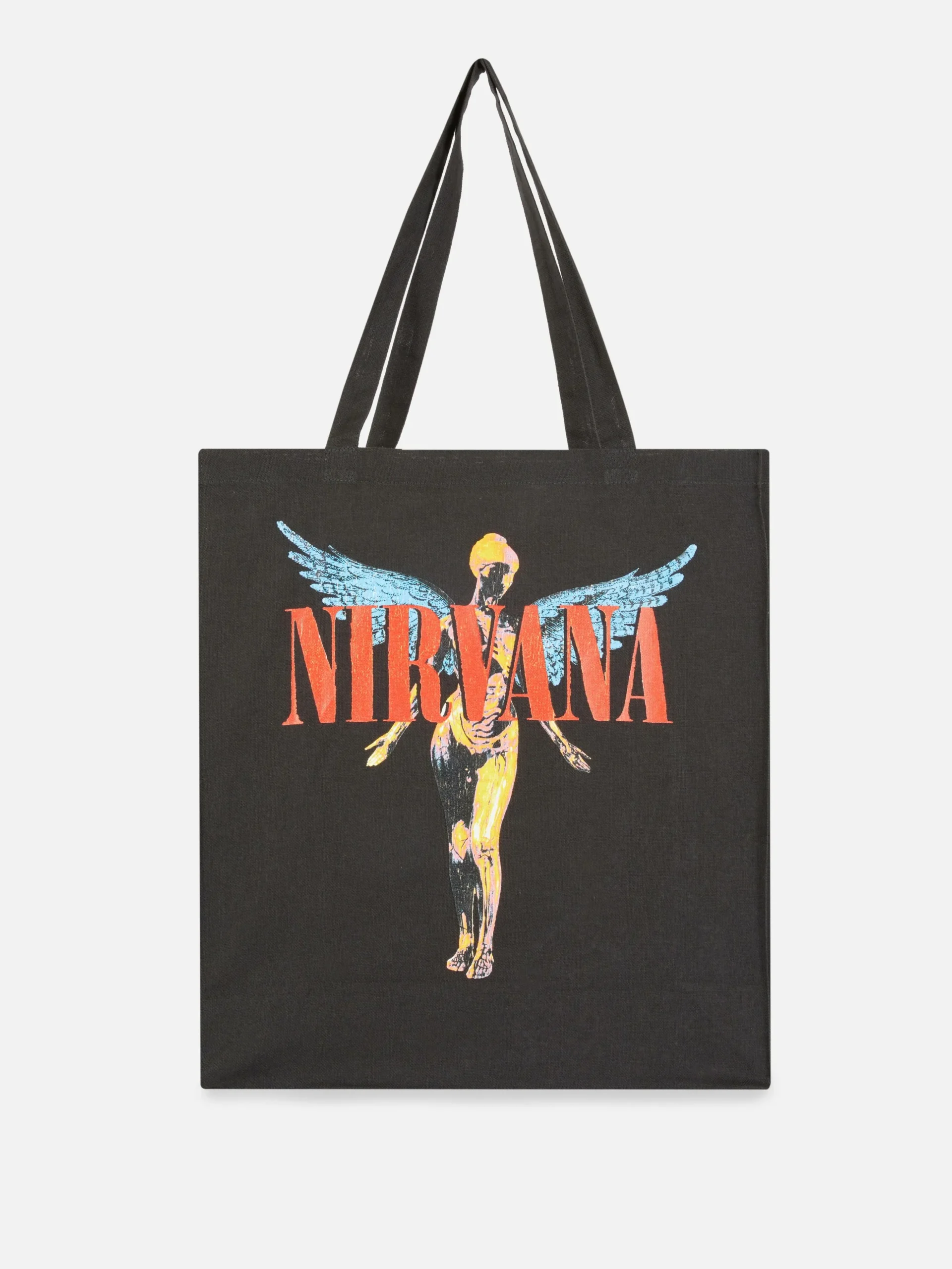 Bolsa Tote Lona Nirvana