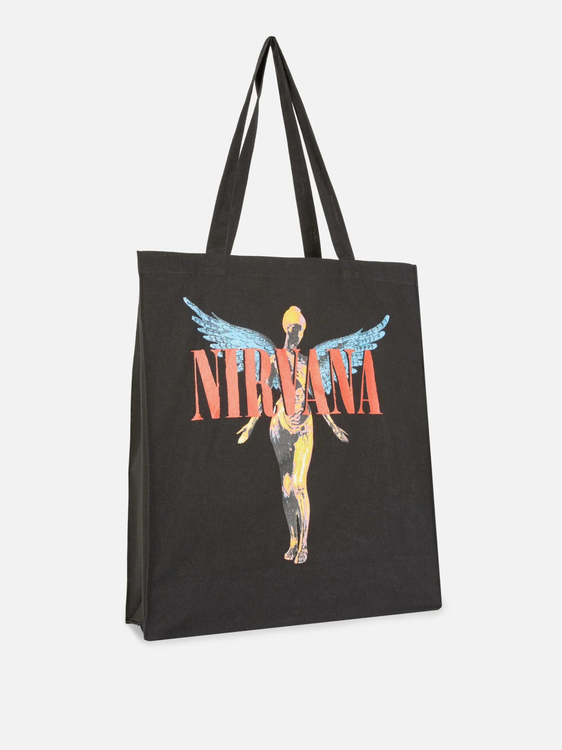 Bolsa Tote Lona Nirvana