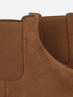 Botas Chelsea Imitação Camurça