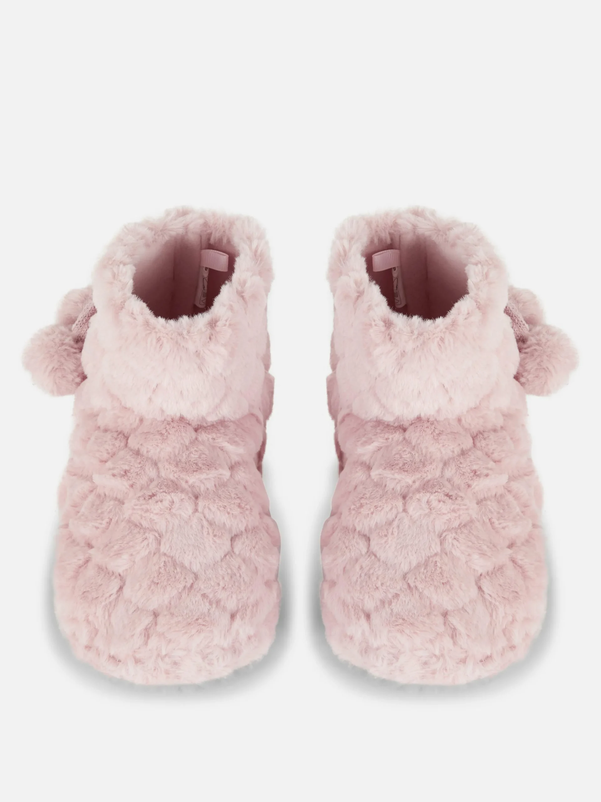 Botas Felpudas Pompons