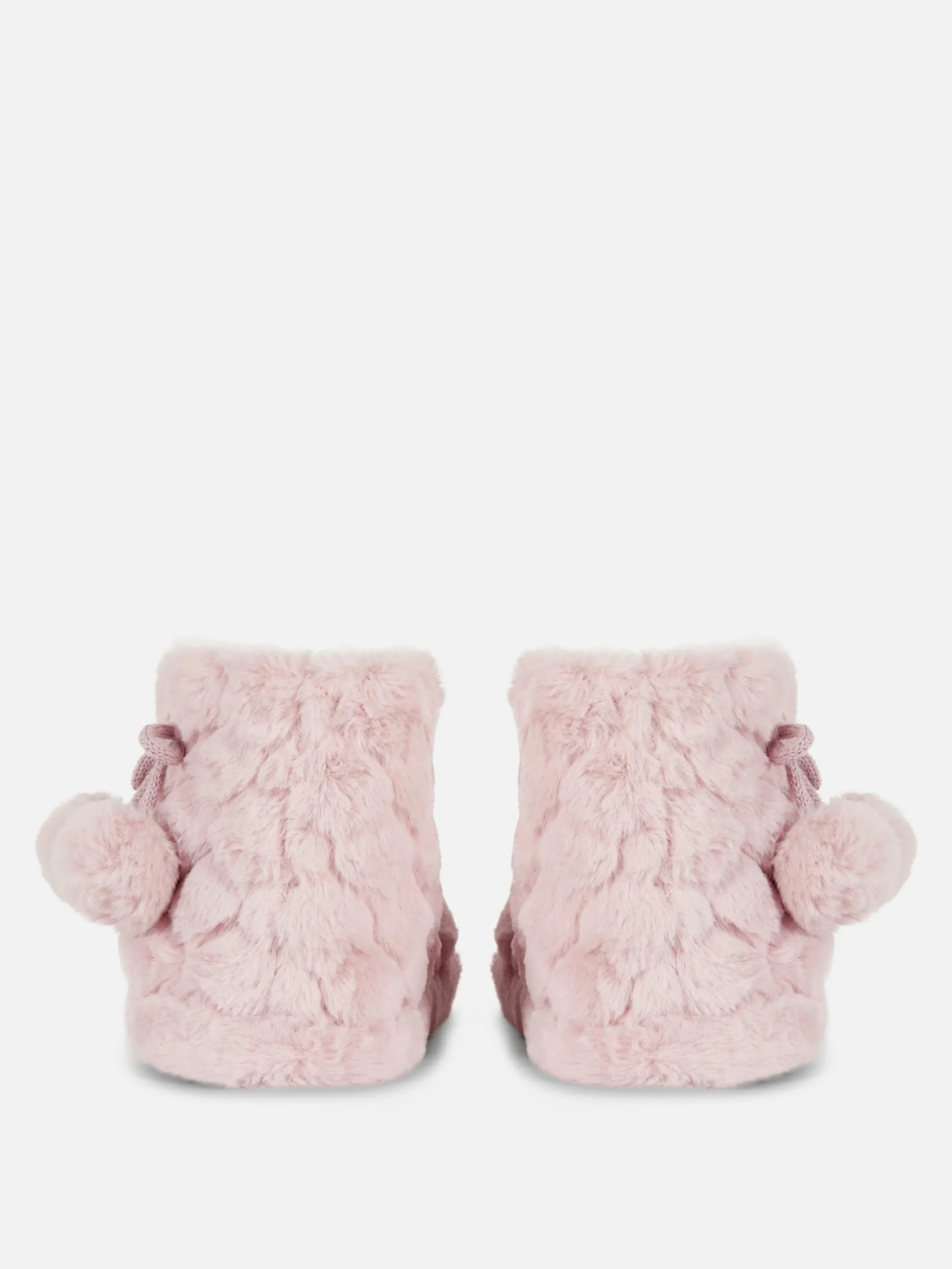Botas Felpudas Pompons