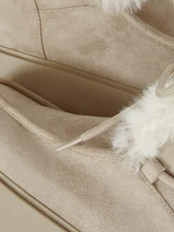 Botas Rebordo Imitação Pelo Rita Ora