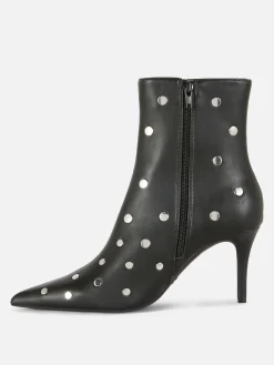 Botas Salto Agulha Biqueira Pontiaguda