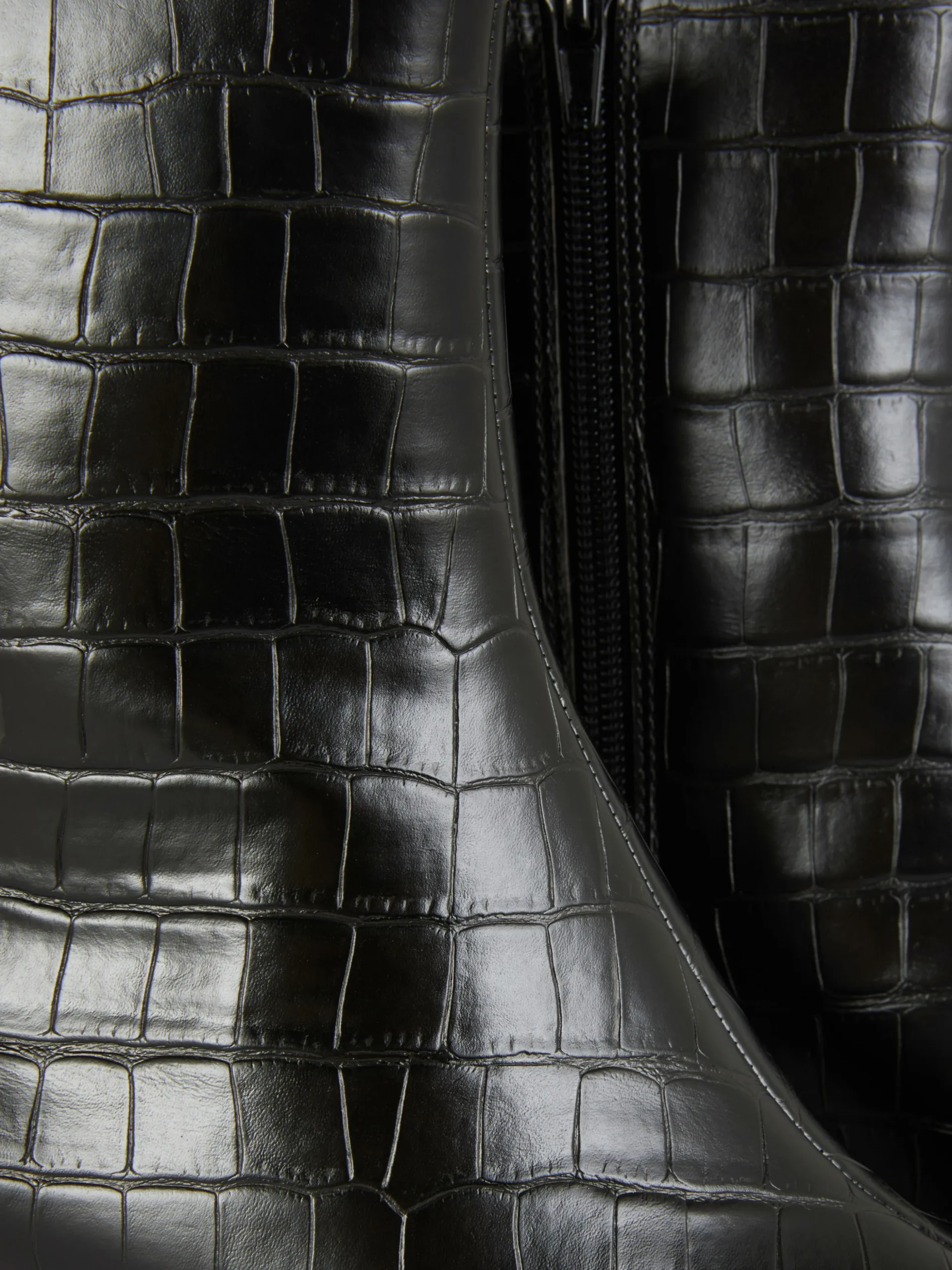 Botins Salto Biqueira Quadrada