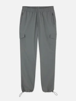 Calças Cargo Com Punhos