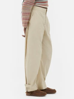 Calças Corte Barrel Utilitárias Rita Ora