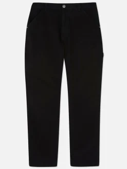 Calças Estilo Carpinteiro Corte Regular