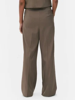 Calças Frente Plissada Medida