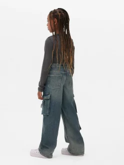 Calças Ganga Cargo Desgastadas