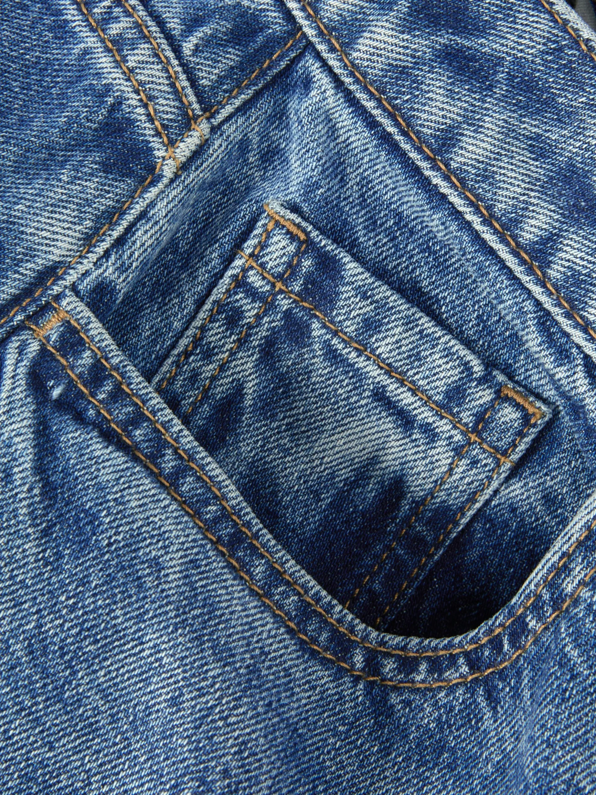 Calças Ganga Corte Barrel Lavagem ácida Rita Ora