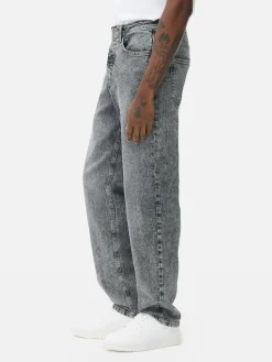 Calças Ganga Corte Perna Direita Folgada