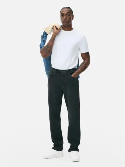 Calças Ganga Corte Perna Direita Folgada