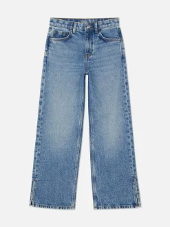 Calças Ganga Corte Perna Largo Rachas