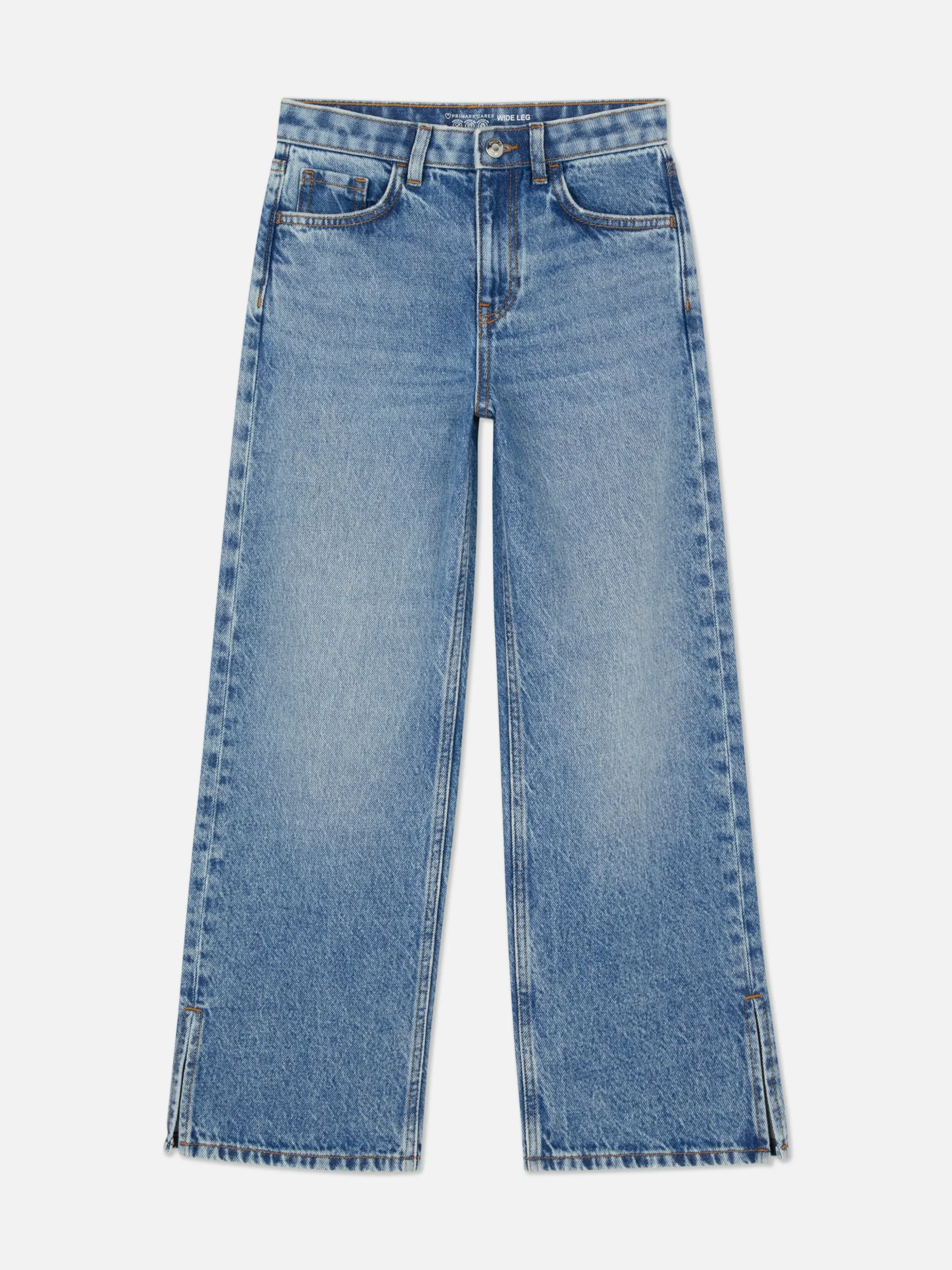 Calças Ganga Corte Perna Largo Rachas