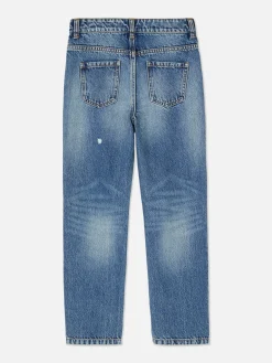 Calças Ganga Desgastadas