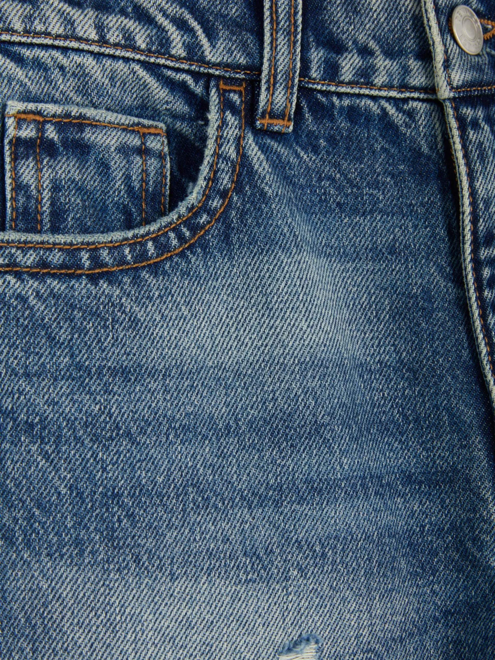 Calças Ganga Desgastadas