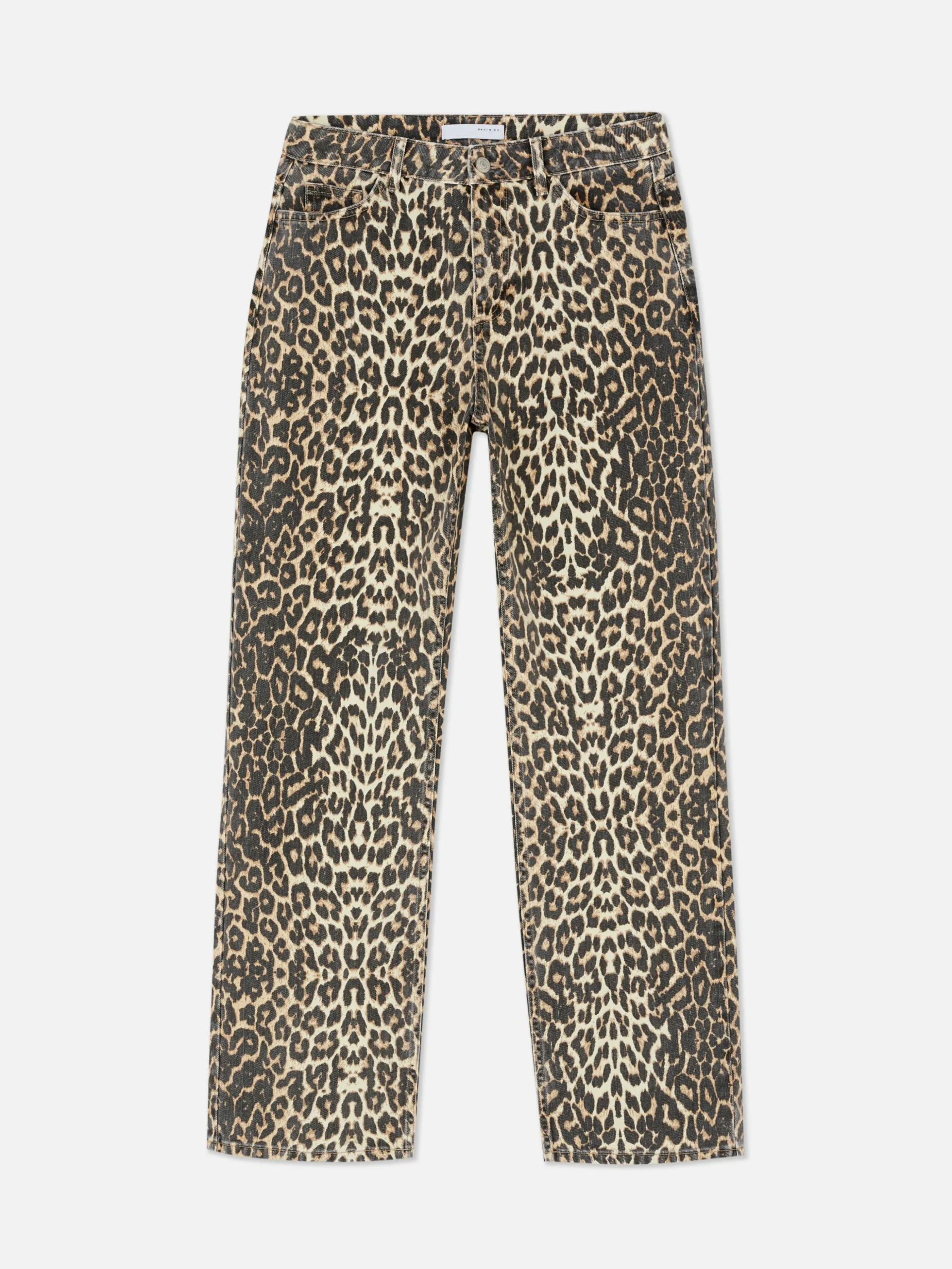 Calças Ganga Estampado Leopardo