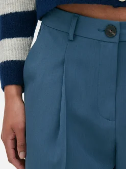 Calças Medida Corte Perna Direita Conj. Coordenado