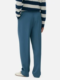 Calças Medida Corte Perna Direita Conj. Coordenado