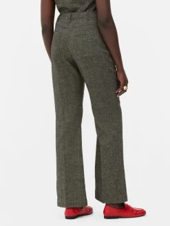 Calças Padrão Espinha Rita Ora