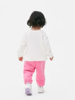 Calças Treino Conjunto Coordenado Punhos Cordão