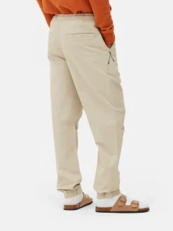 Calças Treino Elásticas Corte Folgado