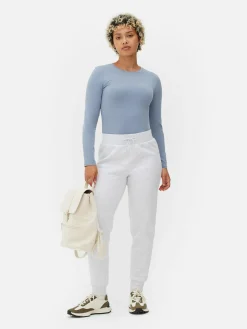 Calças Treino Skinny Cordão