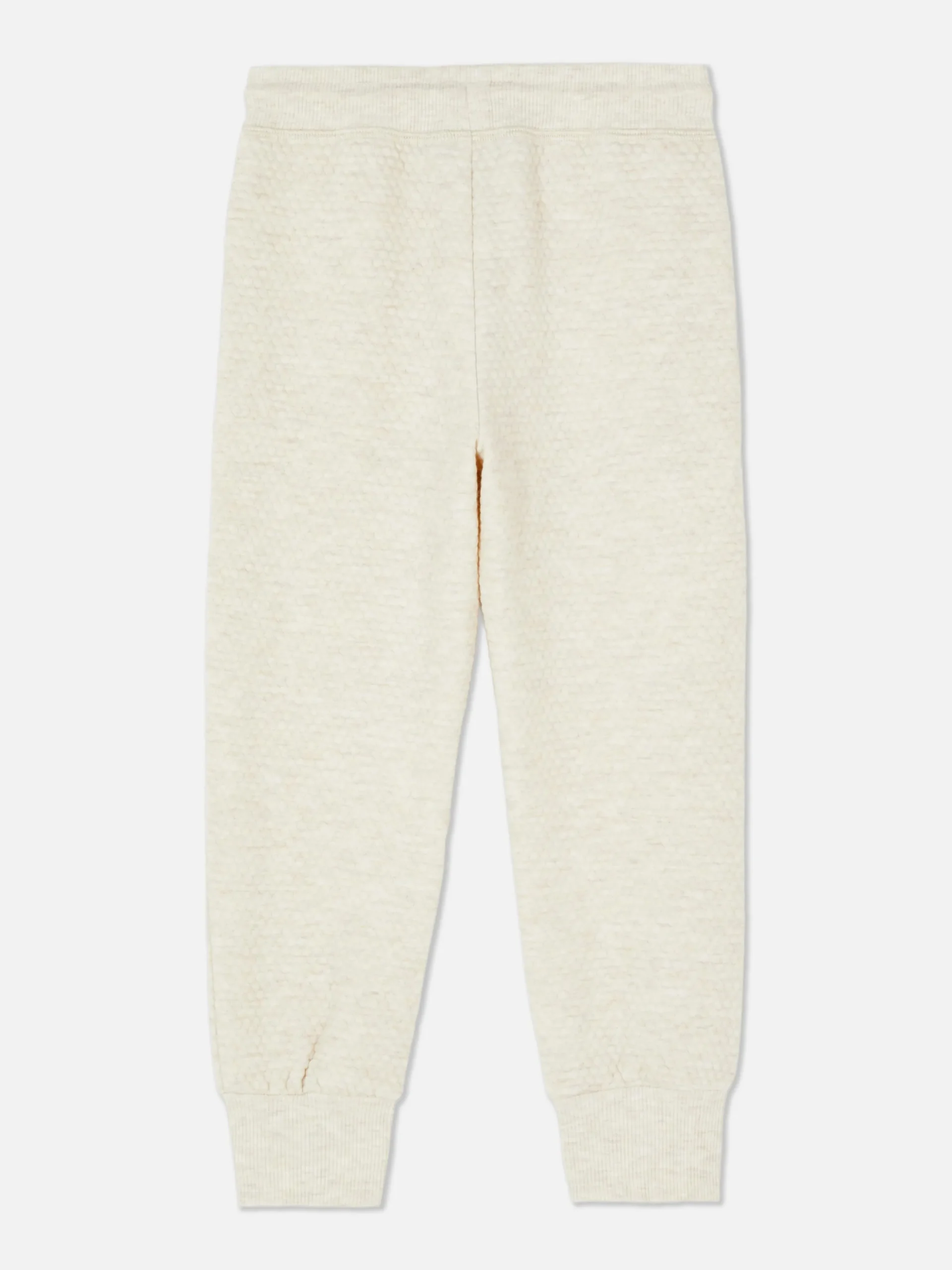 Calças Treino Texturadas Cordão