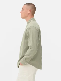 Camisa Manga Comprida Jacquard