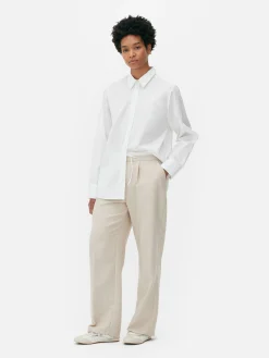 Camisa Manga Comprida Popelina