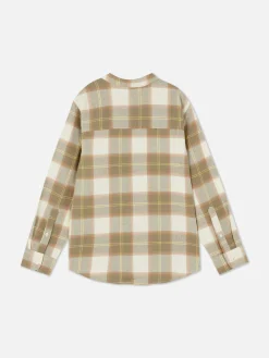 Camisa Manga Comprida Xadrez