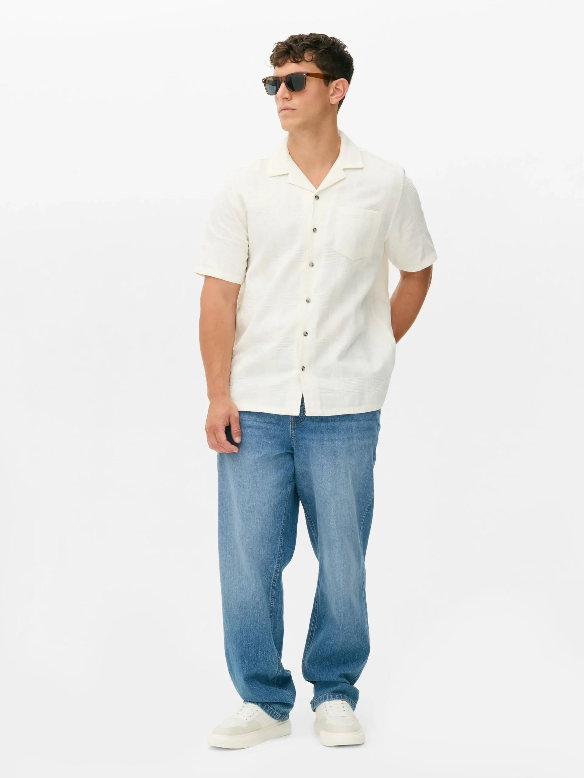 Camisa Manga Curta Botões