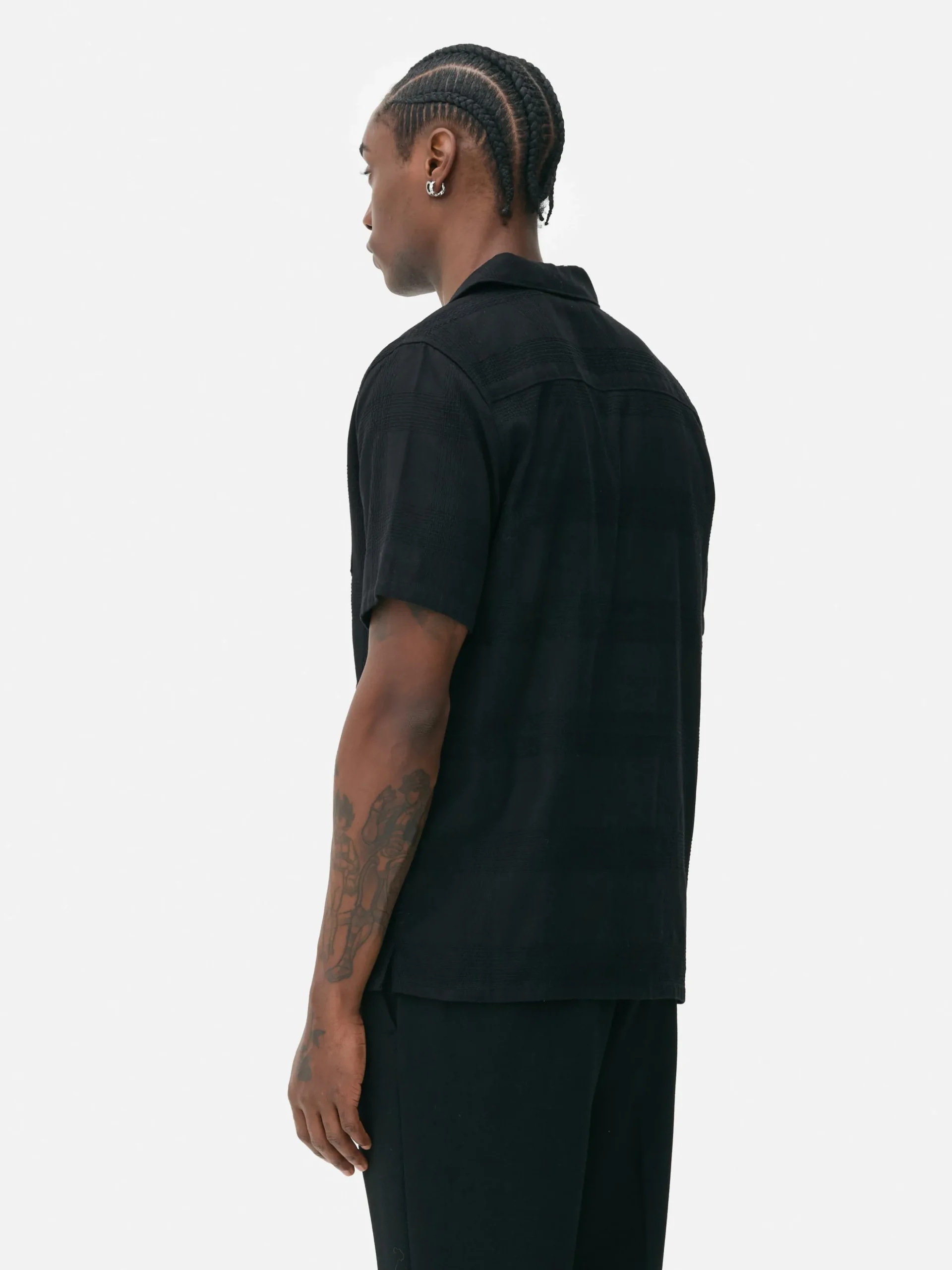 Camisa Manga Curta Botões