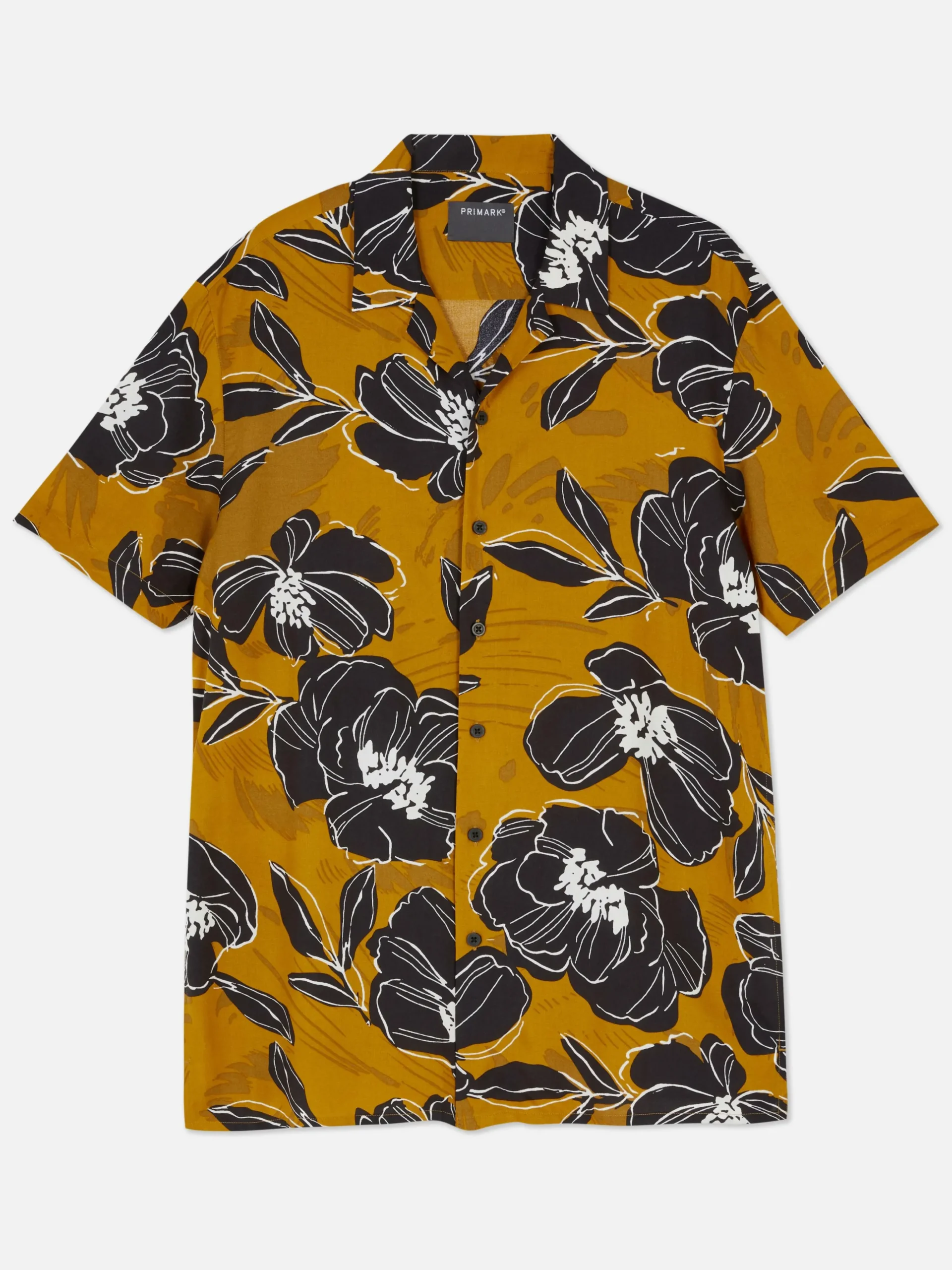 Camisa Manga Curta Estampado Floral