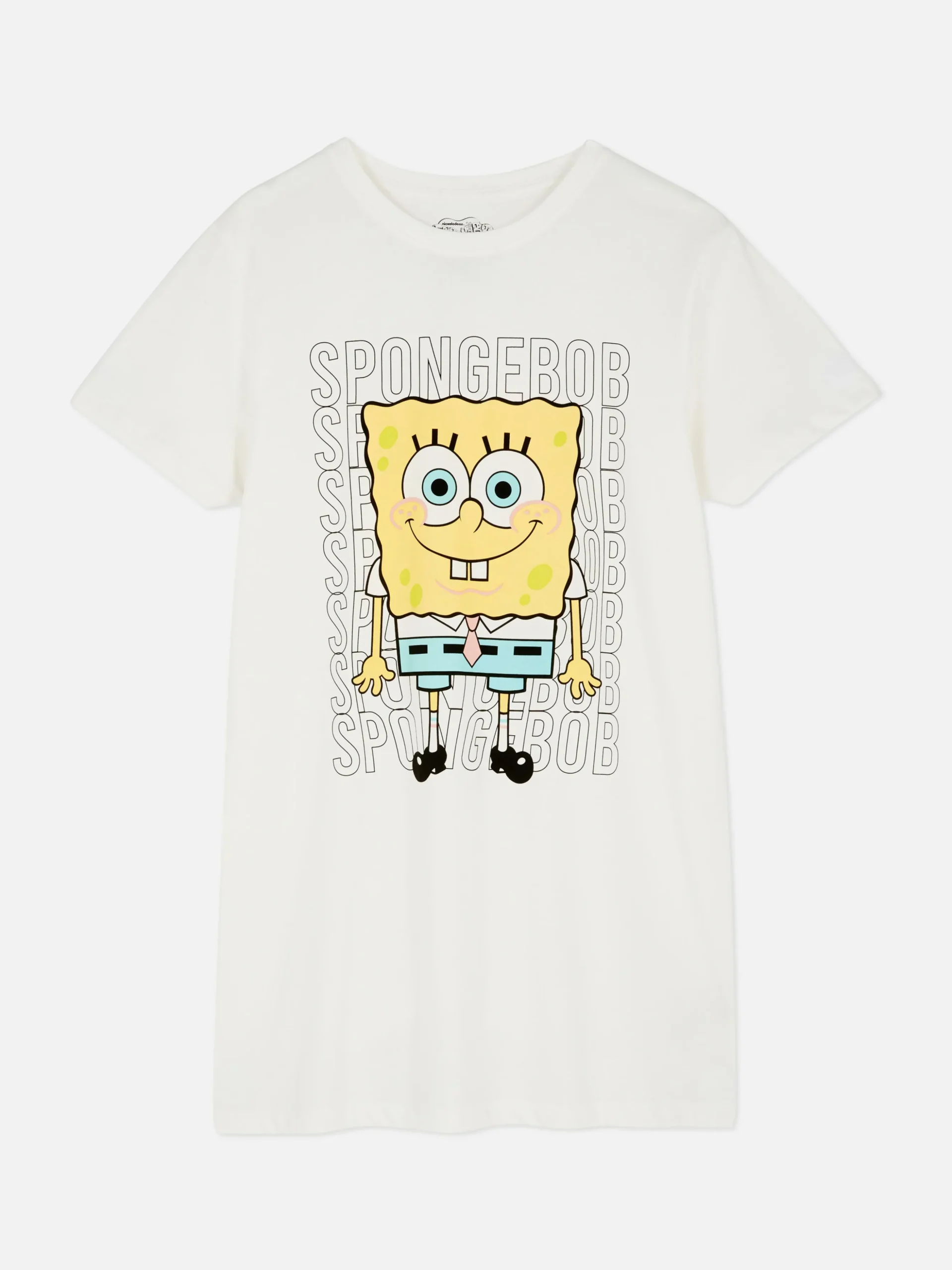 Camisa Noite Gráfica SpongeBob SquarePants
