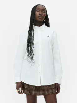 Camisa Oxford Botões Rita Ora