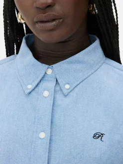 Camisa Oxford Botões Rita Ora