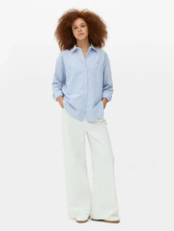 Camisa Oxford Riscas