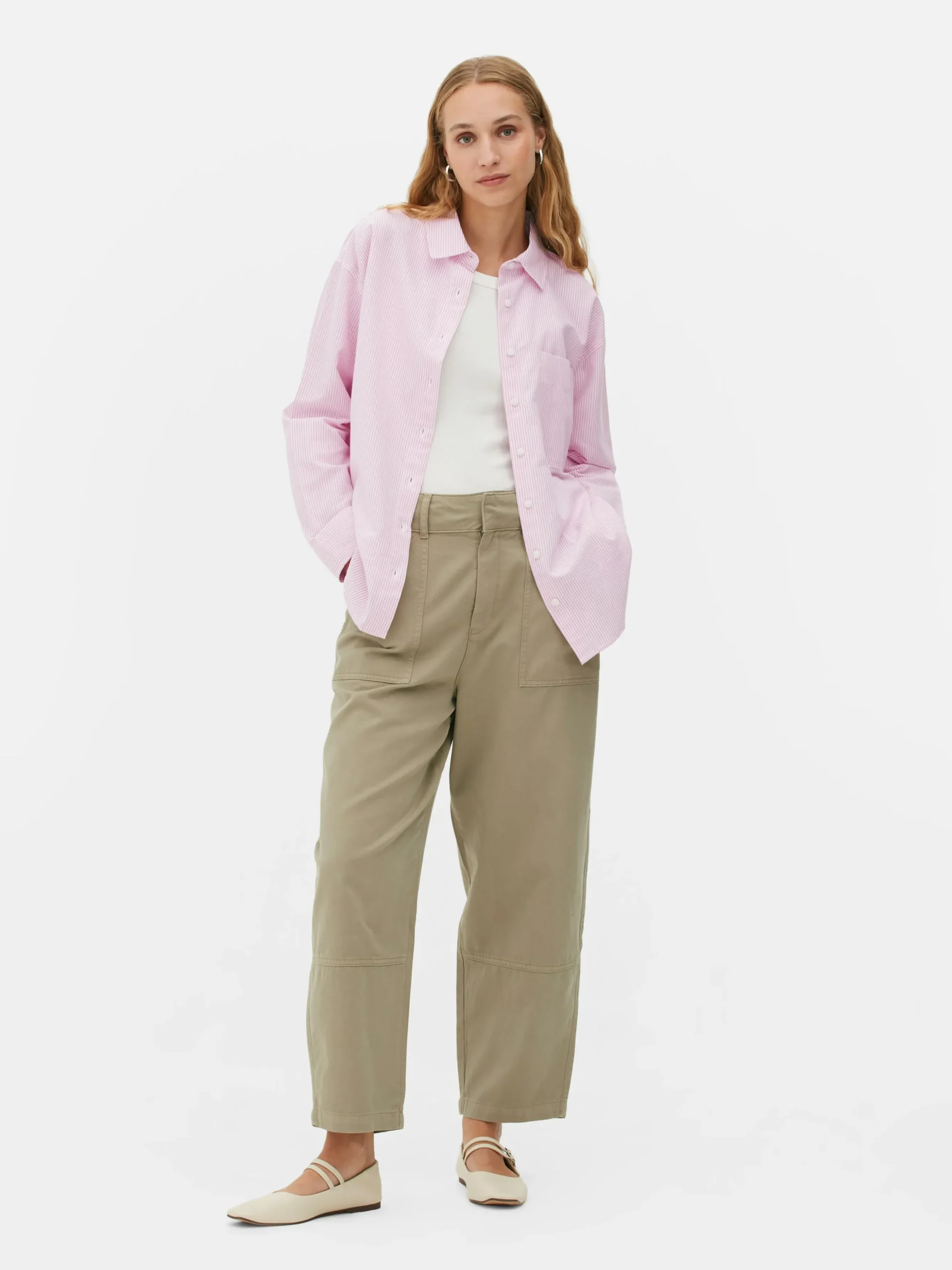 Camisa Oxford Riscas