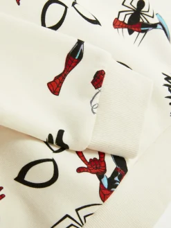 Camisola C/ Capuz Estampado Marvel Homem-Aranha