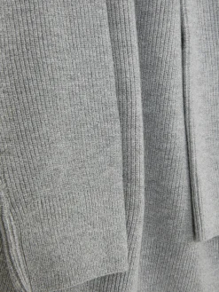 Camisola Canelada Decote Redondo