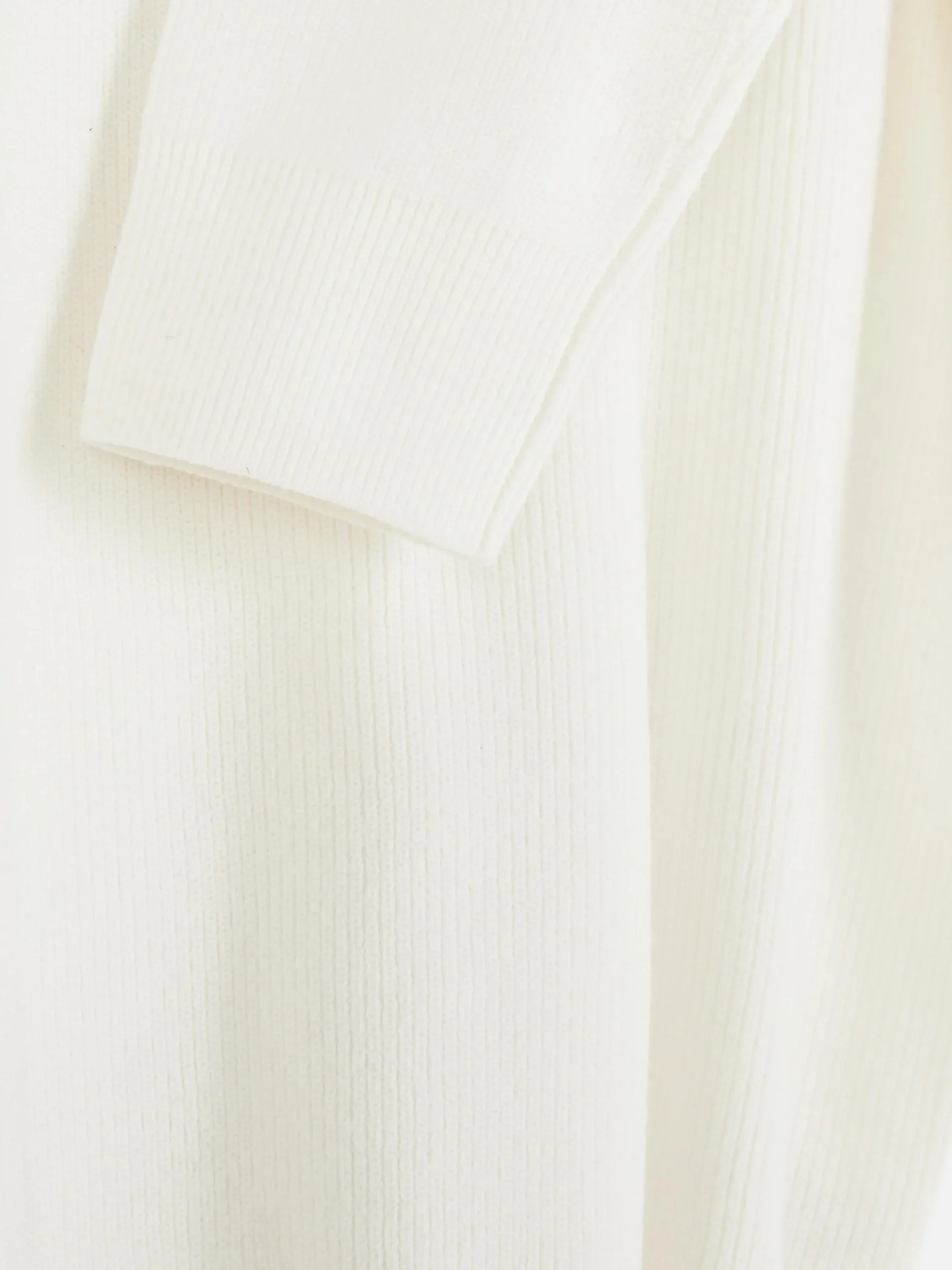 Camisola Canelada Decote Redondo