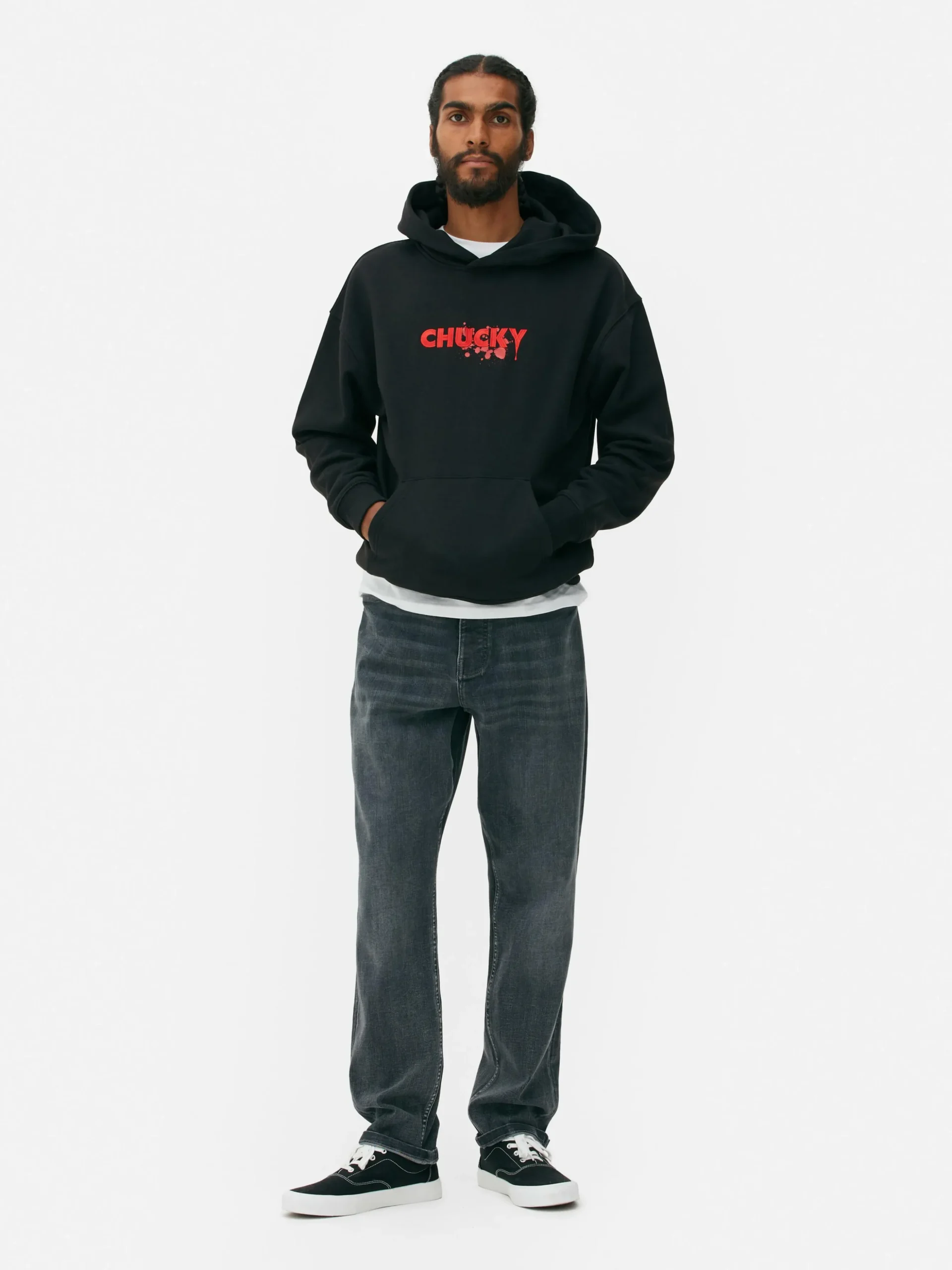 Camisola Capuz Gráfica Chucky