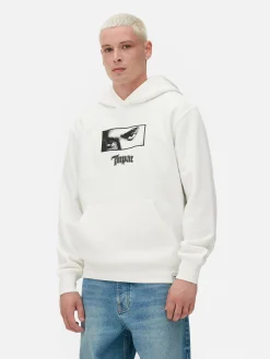 Camisola Capuz Gráfica Tupac