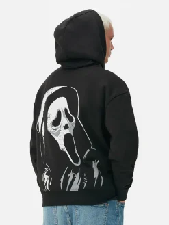 Camisola Capuz Gráfico Ghostface Gritos