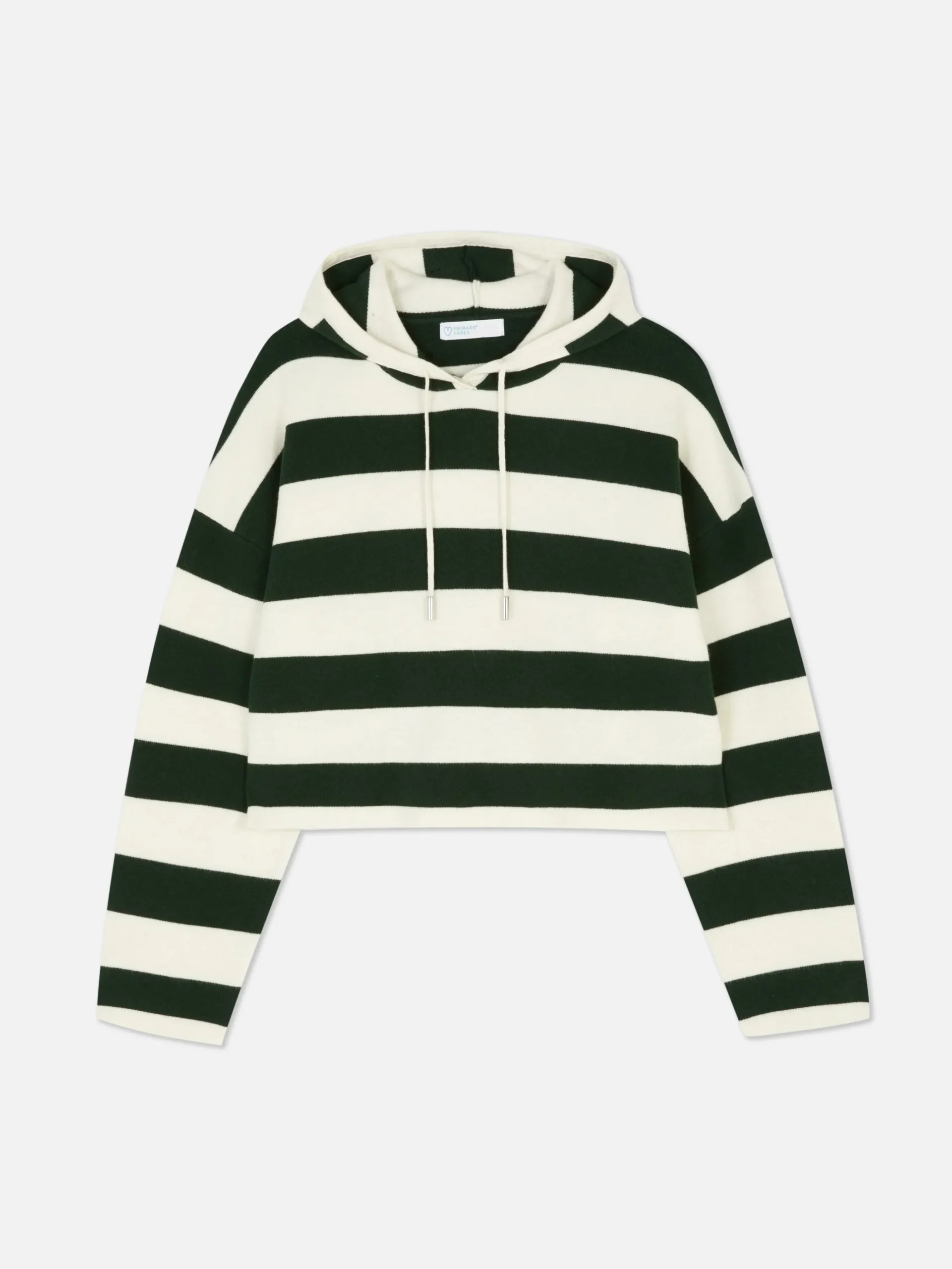 Camisola Capuz Malha Riscas